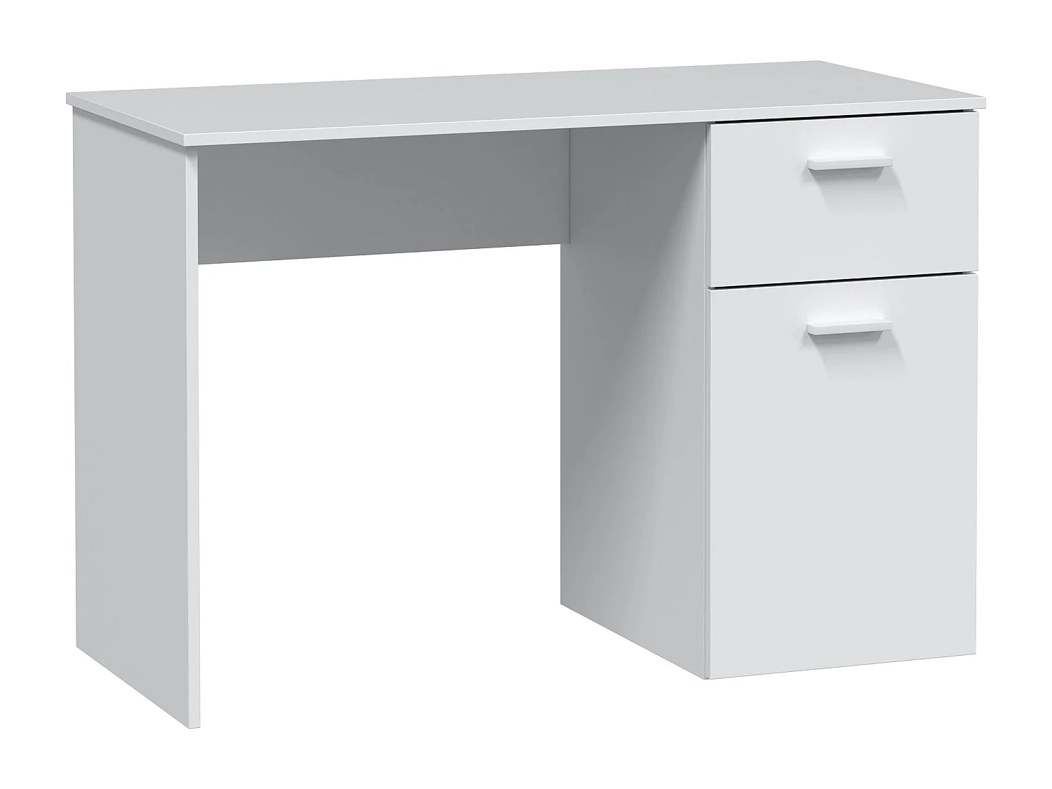 Bureau Huelva 1 deur 1 lade wit, 108 cm