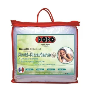 Deken met gemiddelde temperatuur 350g/m² BELLE NUIT 200x200cm – Warmte en comfort voor 2 personen