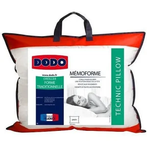 DODO MEMOFORME traagschuim kussen 50 x 70 cm