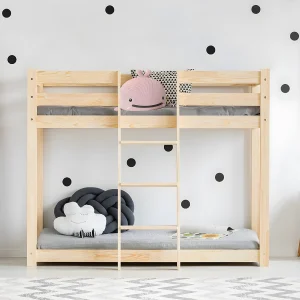 Derek Bois stapelbed 70×140 inclusief lattenbodem