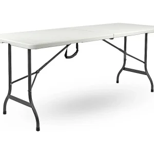 Brigros – Klaptafel 180x70x74 cm glad wit