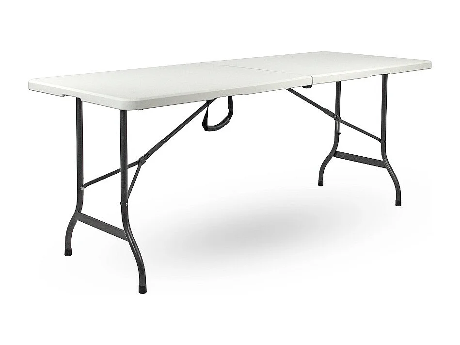 Brigros - Klaptafel 180x70x74 cm glad wit