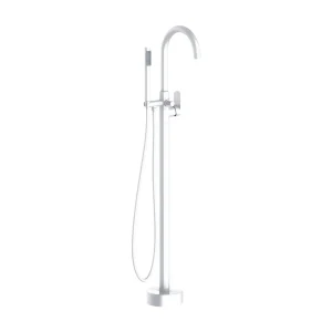 Charme II mechanische vloerkolom voor vrijstaand bad wit – Essebagno Charme II mechanische vloerkolom voor vrijstaand bad wit – Essebagno