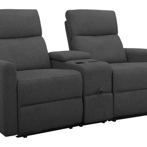 Daoulas dubbele relaxfauteuil in Belfast-stof Daoulas dubbele relaxfauteuil in Belfast-stof