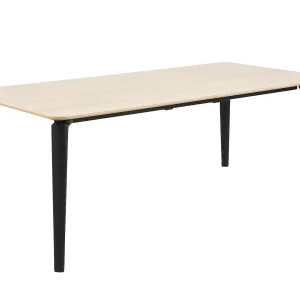 Coy eetkamertafel 100×200 cm eiken, zwart. Coy eetkamertafel 100×200 cm eiken, zwart.
