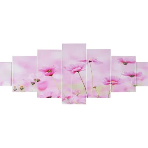 Canvas schilderij H375 XL Pauw (7 st.),  Bloemen
