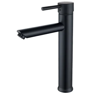Deco wastafelmengkraan hoog zwart – Essebagno