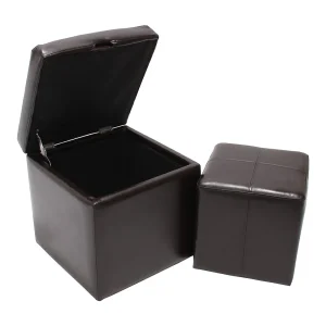 Carrara kruk (set van 2), bruin Carrara kruk (set van 2), bruin