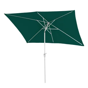 Castellammare parasol 2x3m kantelbaar, groen Castellammare parasol 2x3m kantelbaar, groen