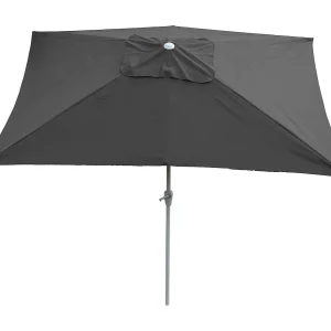 Castellammare parasol 2x3m kantelbaar,  antraciet