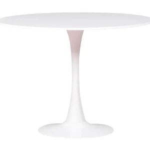 Design ronde eettafel (100cm) – Stratus – Wit