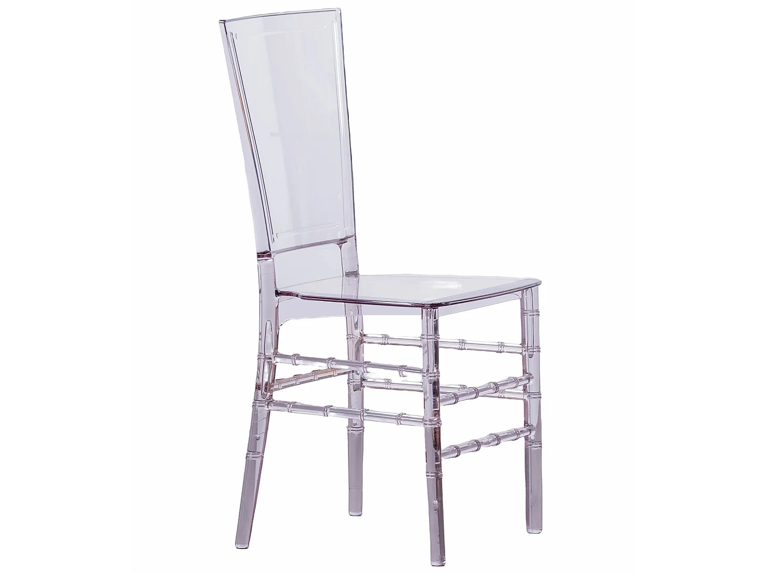 Designstoel in transparant polycarbonaat - Felipe - Transparant
