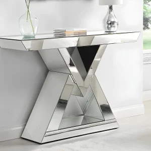 Sidetable van MDF met spiegel – Kleur: Zilver – ISIDA – Koop nu eenvoudig online Sidetable van MDF met spiegel – Kleur: Zilver – ISIDA – Koop nu eenvoudig online