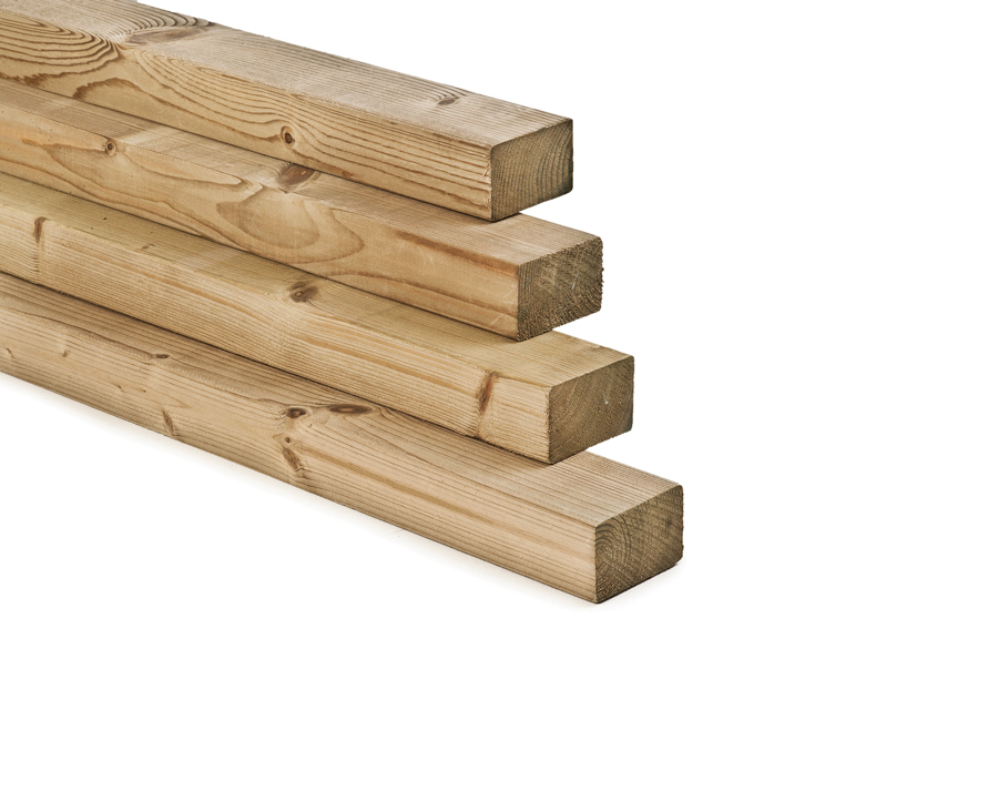Balk grenen Geimpregneerd hout Gadero 2.8×3.6x185cm