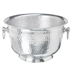 Champagnekoeler zilver POMPEII