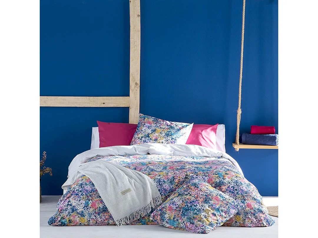 Dekbedovertrek Naf Naf Florette veelkleurig 260x240 cm
