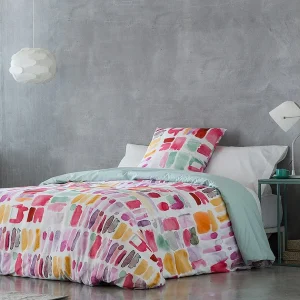 Dekbedovertrek Naf Naf Lille roze 200×200 cm Dekbedovertrek Naf Naf Lille roze 200×200 cm