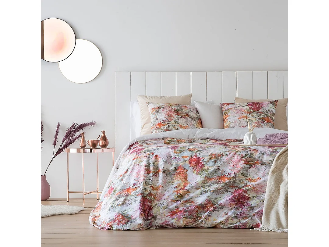 Dekbedovertrek Naf Naf Baciu roze 260x240 cm