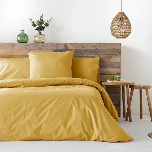 Dekbedovertrek Guy Laroche PURE mosterd 155×220 cm