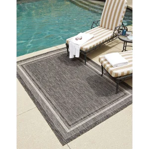 Buitenkleed – 185×125 – Zwart – Tulum Buitenkleed – 185×125 – Zwart – Tulum