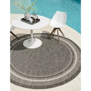 Buitenkleed – 122×122 – Zwart – Tulum Buitenkleed – 122×122 – Zwart – Tulum
