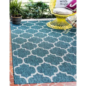 Buitenkleed – 185×125 – Turkoois – Tulum Buitenkleed – 185×125 – Turkoois – Tulum