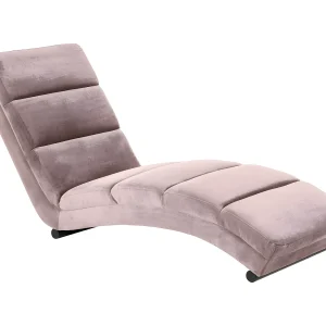 Curve chaise longue velours oudroze. Curve chaise longue velours oudroze.