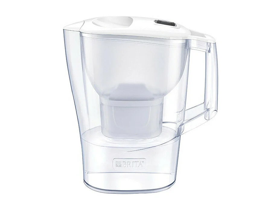 Brita Aluna Calendar Blanc waterfilterkan met 2 Brita-filters voor puur en smakelijk water
