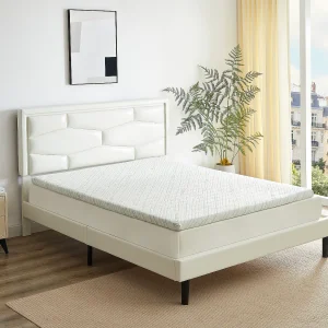 Dekmatras van bamboe en vormgeheugen van NATUREA – 160x200cm