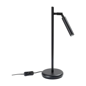 Bureaulamp PASTELO modern van – 1 lichtbronnen – L.14 x H.43 cm – zwart Bureaulamp PASTELO modern van – 1 lichtbronnen – L.14 x H.43 cm – zwart