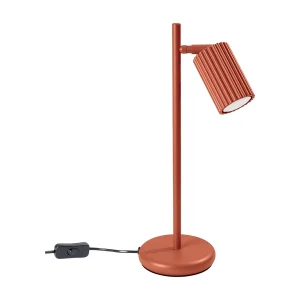 Bureaulamp KARBON minimalistisch van – 1 lichtbronnen – L.14,5 x H.43 cm – rode oker Bureaulamp KARBON minimalistisch van – 1 lichtbronnen – L.14,5 x H.43 cm – rode oker