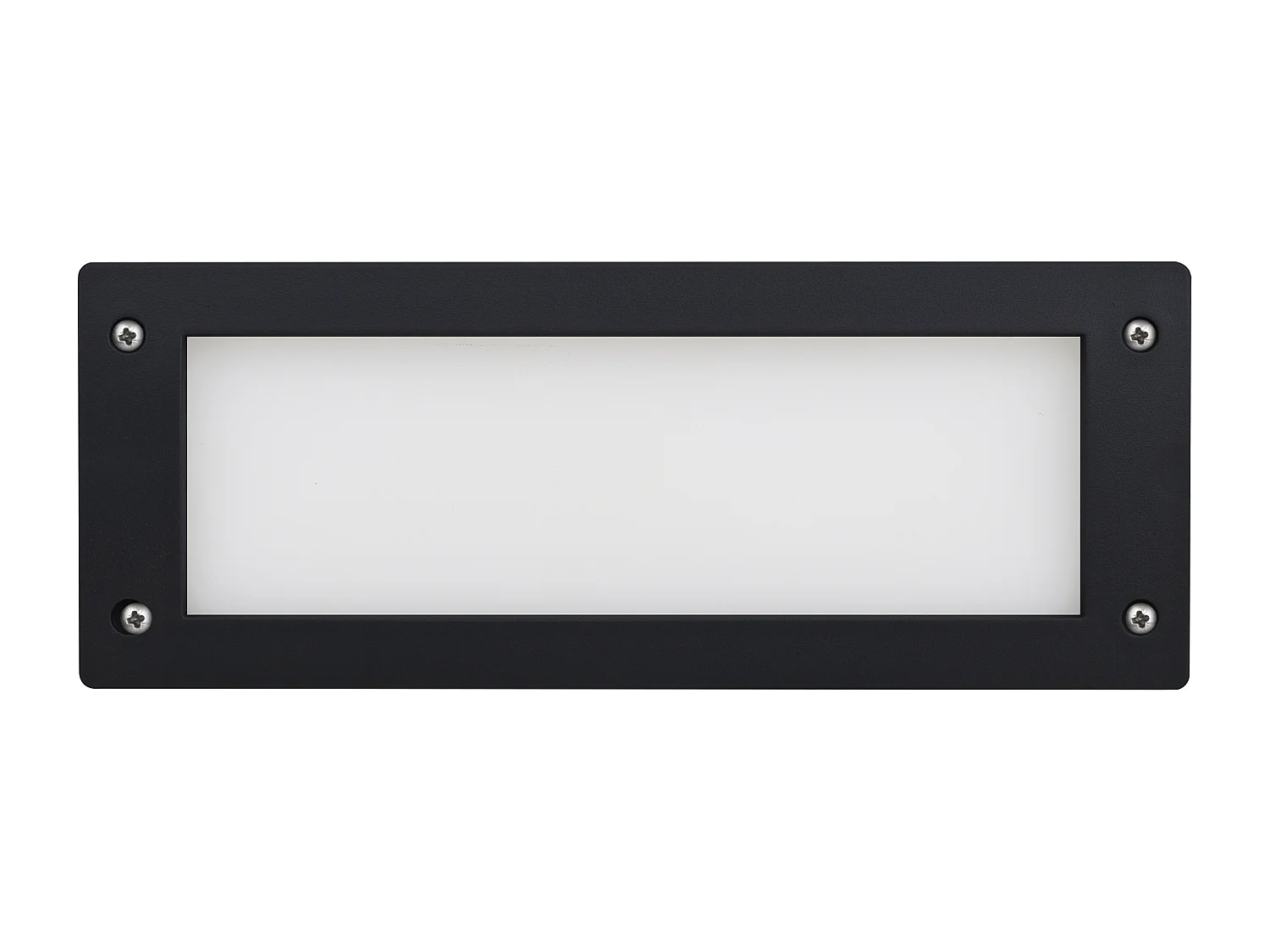 DEVON outdoor inbouw moderne en veelzijdige stijl - L.29,3 cm - rechthoekig - 2x Gx53 LED T2 3W - hars - K select - ip66 - hars en zwart