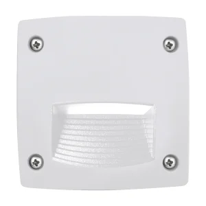 DEVON moderne en veelzijdige stijl voor buiteninbouw – L. 29,3 – rechthoekig – Gx53 LED T2 3W – hars – K select – ip66 – hars en wit