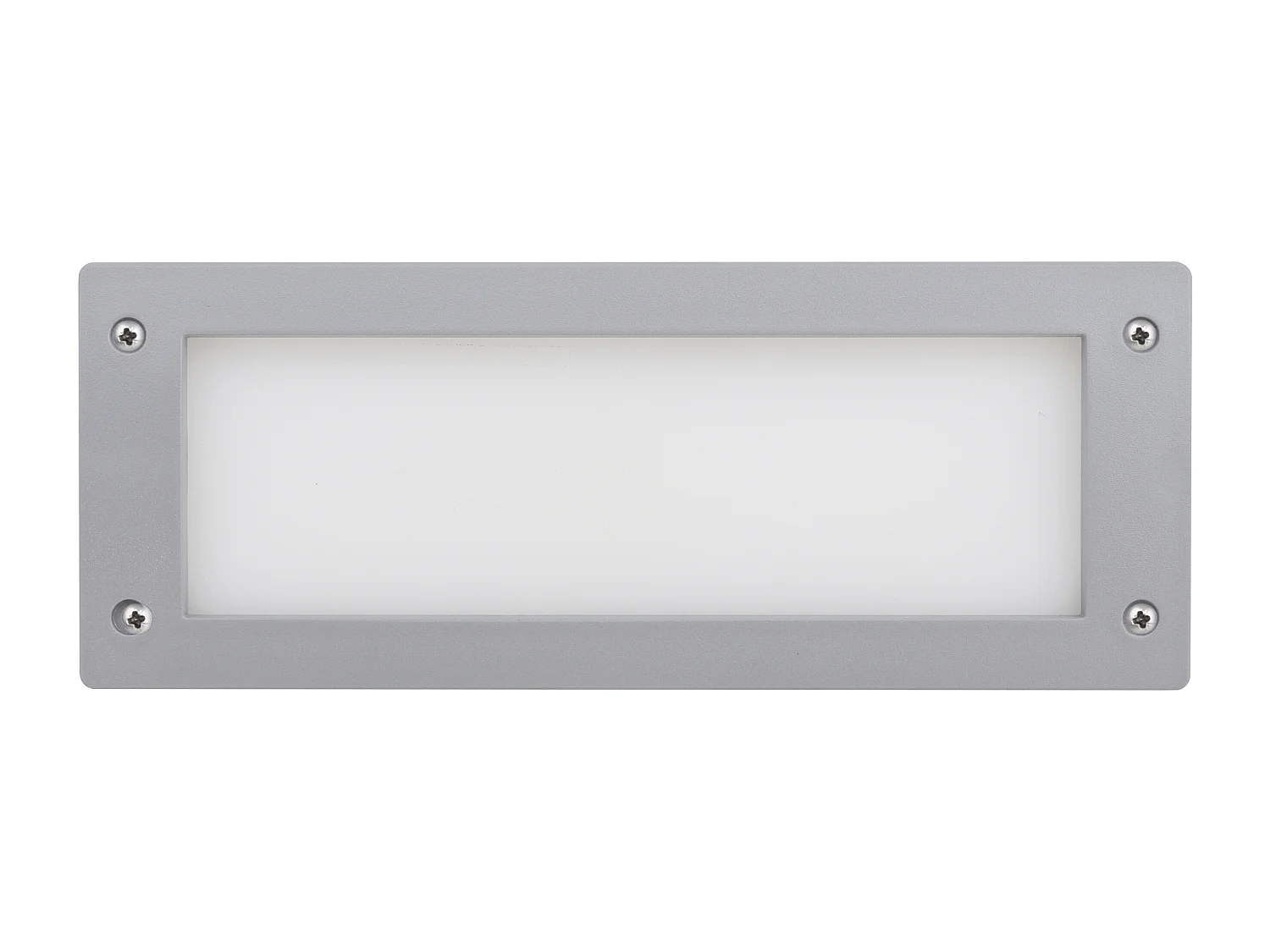 DEVON outdoor inbouw moderne en veelzijdige stijl - L.29,3 cm - rechthoekig - 2x Gx53 LED T2 3W - hars - K select - ip66 - hars en grijs