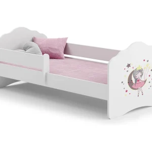Cama de criança 160 x 80 colchão e estrado incluídos Kobi Wave Sleeping Princess Cama de criança 160 x 80 colchão e estrado incluídos Kobi Wave Sleeping Princess