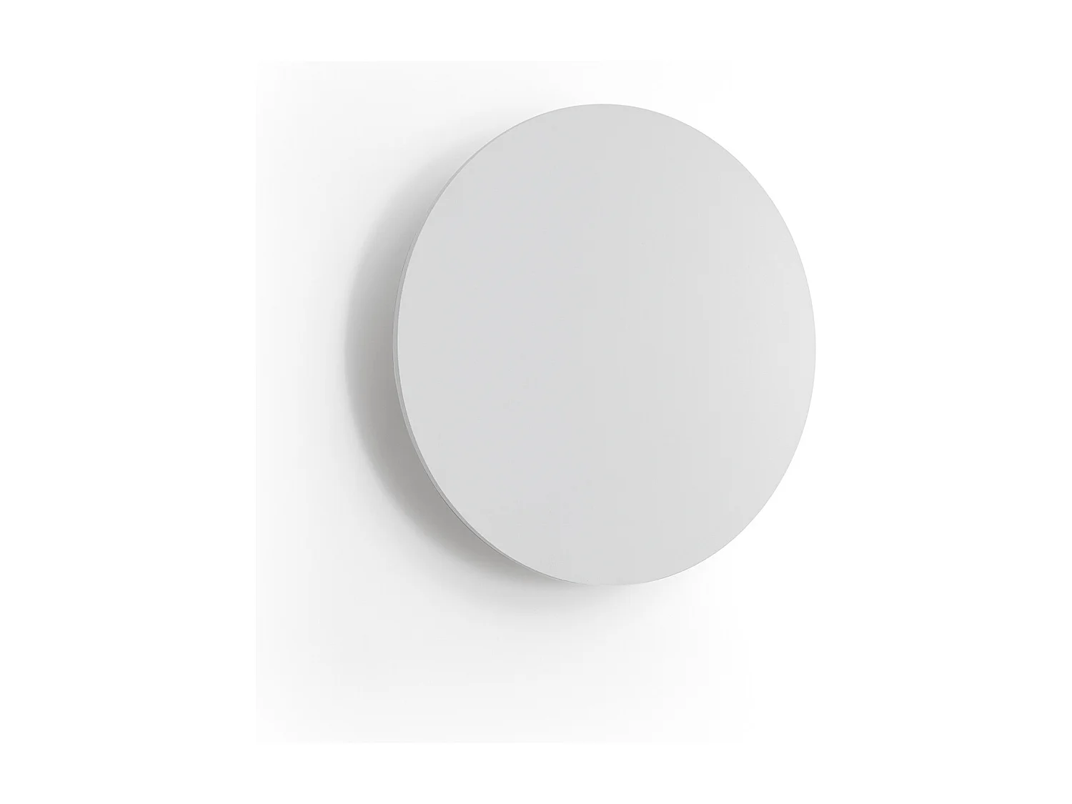CIRCULAR wandlamp moderne en veelzijdige stijl - D.ø25 cm - LED SMD 13W - 1155lm en 3k - aluminium en wit
