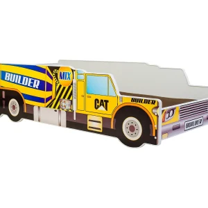 Cama de criança 140 x 70 cm com colchão e estrado incluídos Kobi Bat Builder Truck Cama de criança 140 x 70 cm com colchão e estrado incluídos Kobi Bat Builder Truck