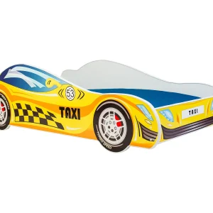Cama de criança com colchão e estrado incluídos 140 x 70 Kobi Taxi Cama de criança com colchão e estrado incluídos 140 x 70 Kobi Taxi