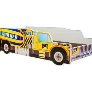 Cama de criança 160 x 80 cm com colchão e estrado incluídos Kobi Bat Builder Truck