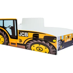 Cama de criança com colchão e estrado incluídos 140 x 70 Kobi Tractor Yellow Cama de criança com colchão e estrado incluídos 140 x 70 Kobi Tractor Yellow