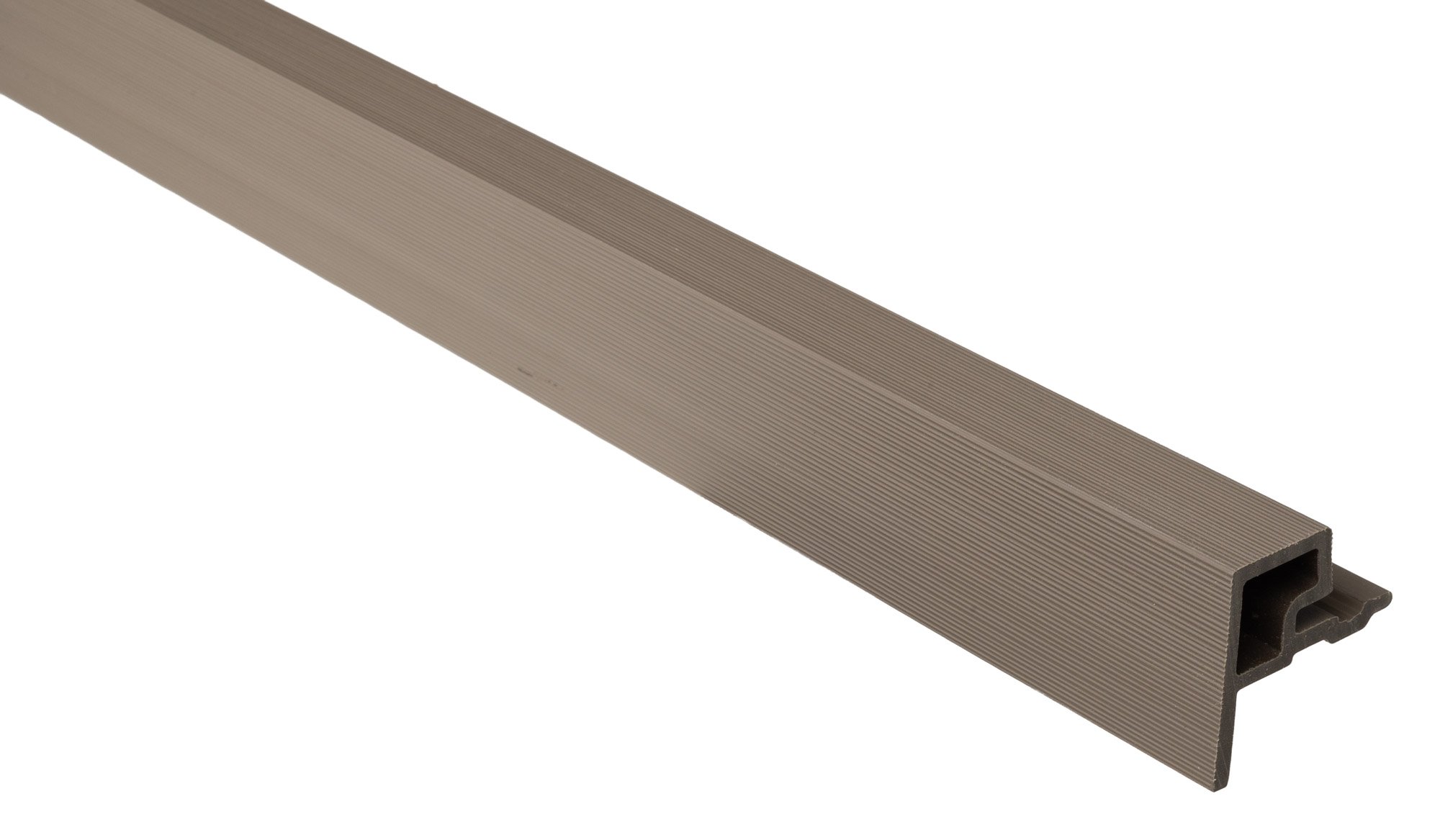 Eindprofiel Composiet PuraTech 5.8 x 5.8 x 290 cm Light Grey
