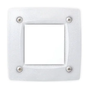 DEVON buiteninbouw moderne en veelzijdige stijl – D. 11,5 cm – Gx53 LED T2 3W – hars – K select – ip66 – hars en zwart