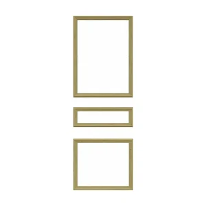Deurlijst Kit Nordlinger PRO Pack 1 – Grenen Hout, Milieuvriendelijk, Eigentijdse Stijl