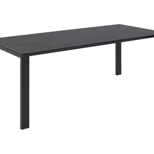 Brentford eetkamertafel zwart.