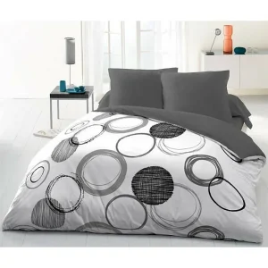 Dekbedset – 1 dekbedovertrek 220 x 240 cm + 2 kussenslopen 63 x 63 cm – Lichtgrijs Dekbedset – 1 dekbedovertrek 220 x 240 cm + 2 kussenslopen 63 x 63 cm – Lichtgrijs