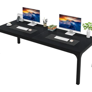 Computerbureau, laptopbureau, studeertafel, laptoptafel, zwart Computerbureau, laptopbureau, studeertafel, laptoptafel, zwart