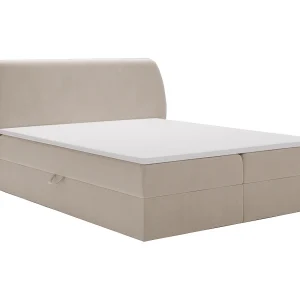 Boxspringbed 140×200 Cartagena – bed met geïntegreerde veringmatras, topper, opbergruimte – gestoffeerd bed beige (Komodo 11) Boxspringbed 140×200 Cartagena – bed met geïntegreerde veringmatras, topper, opbergruimte – gestoffeerd bed beige (Komodo 11)