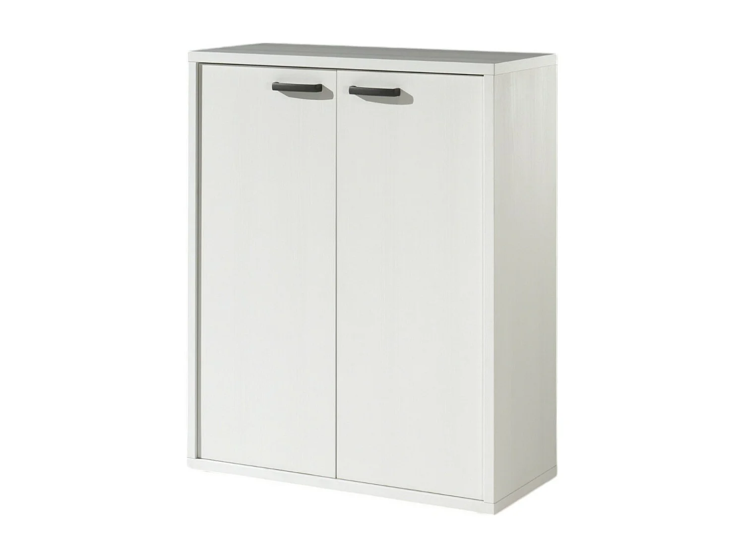 Rangement Bureau – Kast met 2 Witte Deuren Mat – Collectie SOON – Meublorama