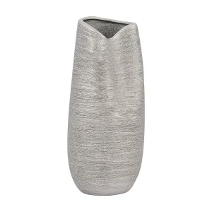Decovaas DERBE Steengoed 32 cm Zilver