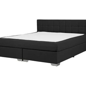 Boxspring stof zwart 180 x 200 cm ADMIRAL Boxspring stof zwart 180 x 200 cm ADMIRAL
